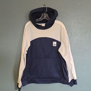 VTG Nike Force Navy and White Men's Hoodie